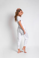 Pijama Pantalón Constelación Blanca