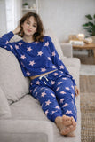 Conjunto Pijama Azul Estrellas