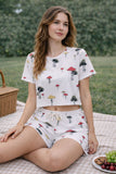 Conjunto Pijama Short Hongos