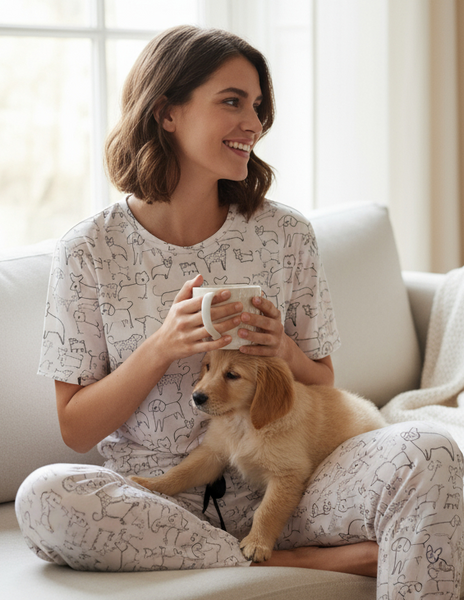 Conjunto Pijama Perritos