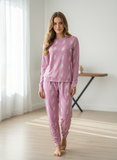 Conjunto Pijama Rosa Rayos Pantalón