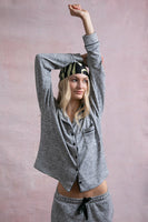 Conjunto Pijama Camisero Gris