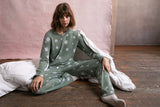 Conjunto Pijama Estrellas Verde