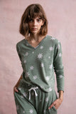 Conjunto Pijama Estrellas Verde