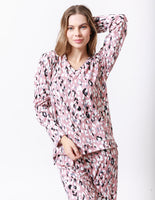 Conjunto pijama Leopardo rosa