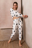 Conjunto Pijama Blanca Estrellas